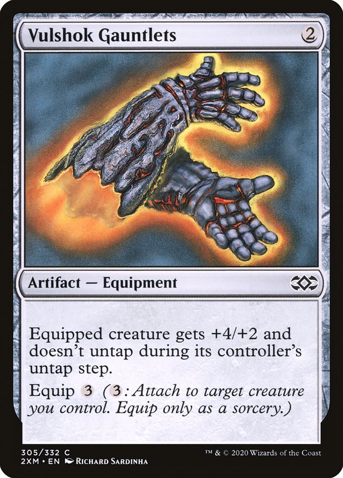 Vulshok Gauntlets [Double Masters]-1
