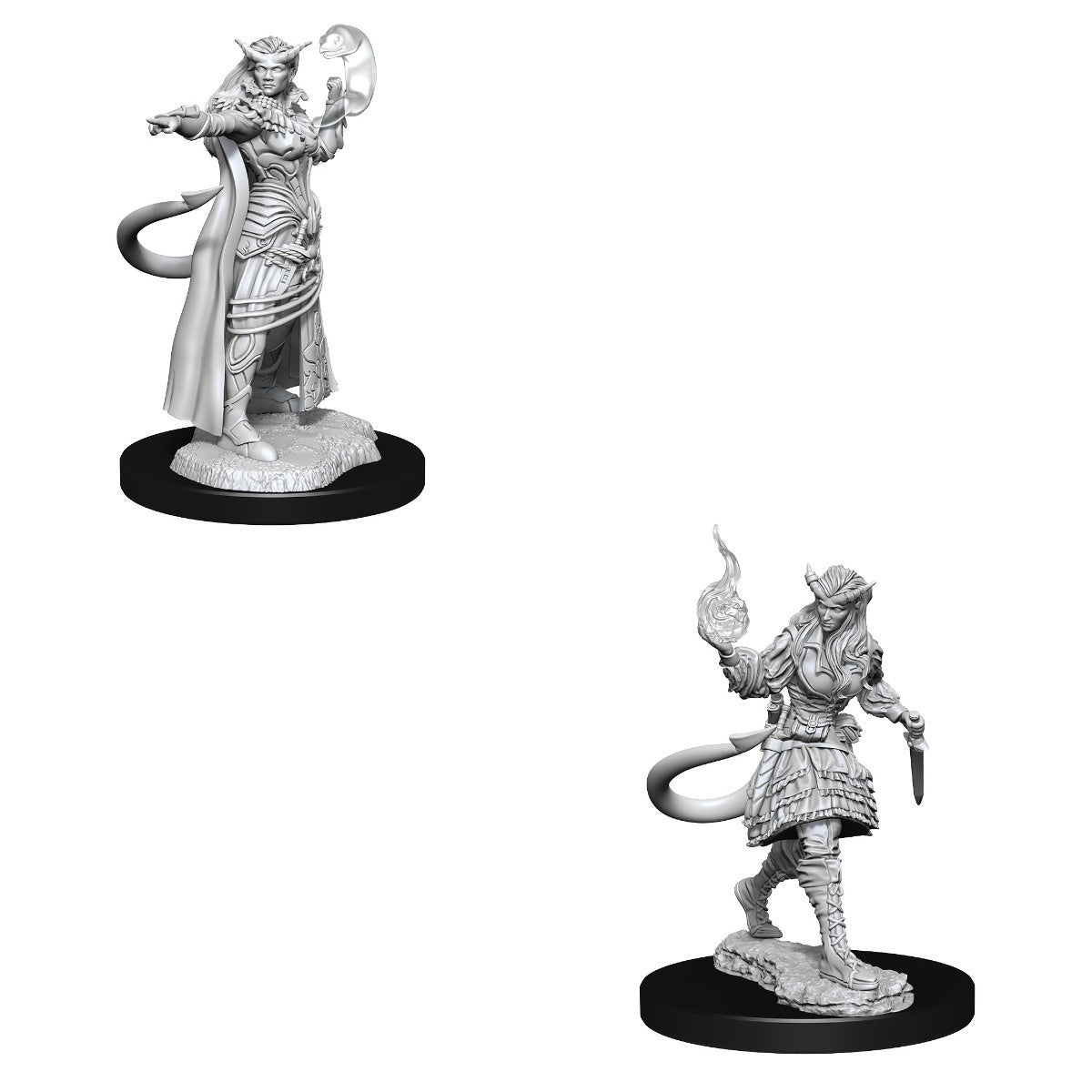 D&D Nolzurs Marvelous Unpainted Miniatures Tiefling Sorcerer Female-1