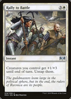 Rally to Battle [Ravnica Allegiance]-1