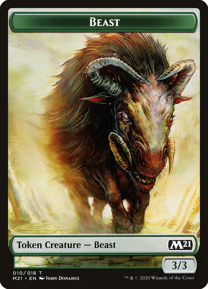 Beast Token [Core Set 2021 Tokens]-1