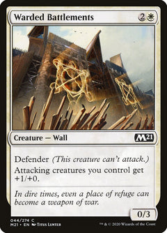 Warded Battlements [Core Set 2021]-1