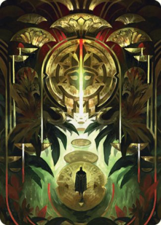 Jetmir's Garden 1 Art Card [Streets of New Capenna Art Series]-1