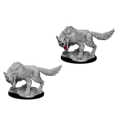 D&D Nolzurs Marvelous Unpainted Miniatures Winter Wolf-1