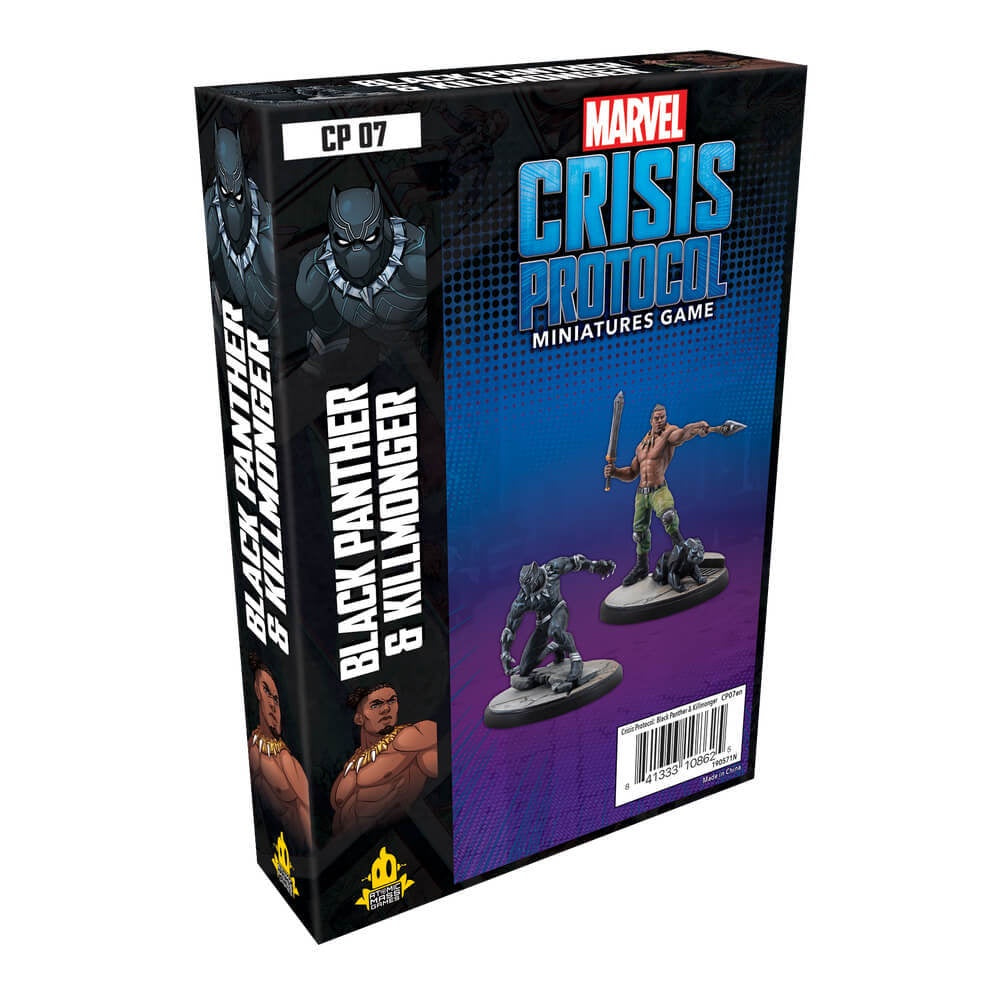 Marvel Crisis Protocol Miniatures Game Black Panther and Killmonger Expansion-1