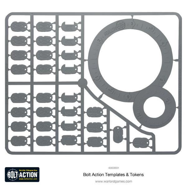 Bolt Action Template and Token set-1