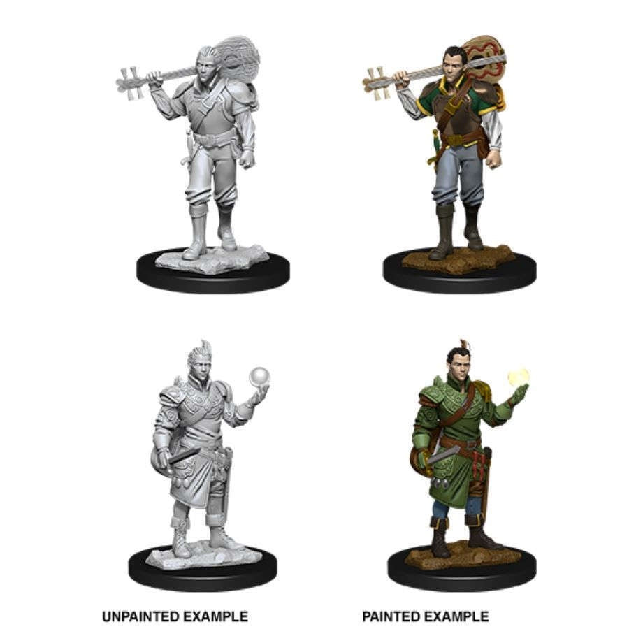 D&D Nolzurs Marvelous Unpainted Miniatures Male Half-Elf Bard-1