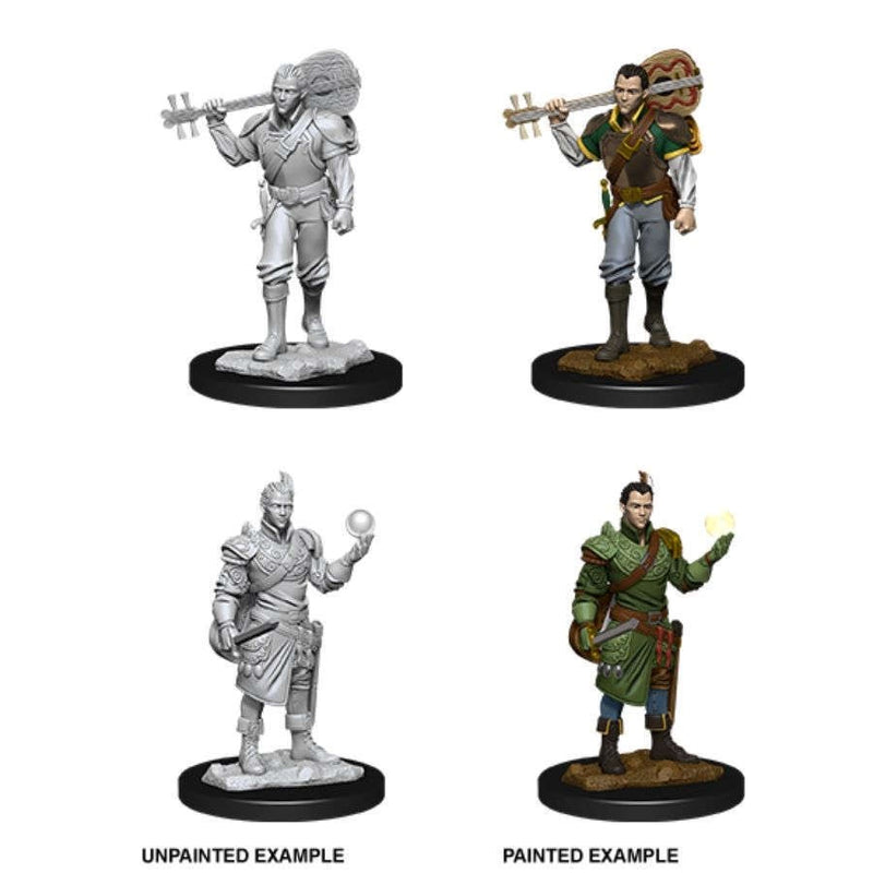 D&D Nolzurs Marvelous Unpainted Miniatures Male Half-Elf Bard-1