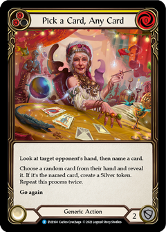 Pick a Card, Any Card (Yellow) [EVR168] (Everfest)  1st Edition Normal-1