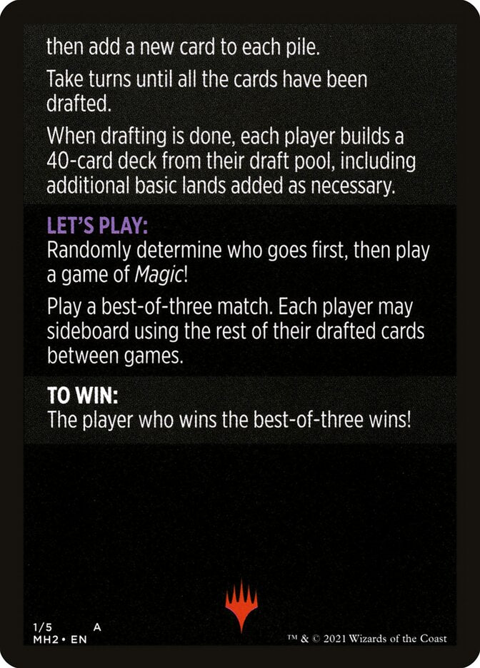 Winchester Draft (Magic Minigame) [Modern Horizons 2 Minigame]-2