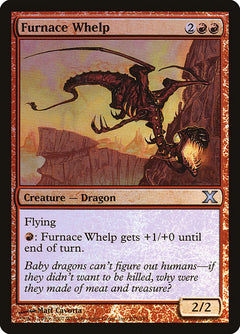 Furnace Whelp (Premium Foil) [Tenth Edition]-1