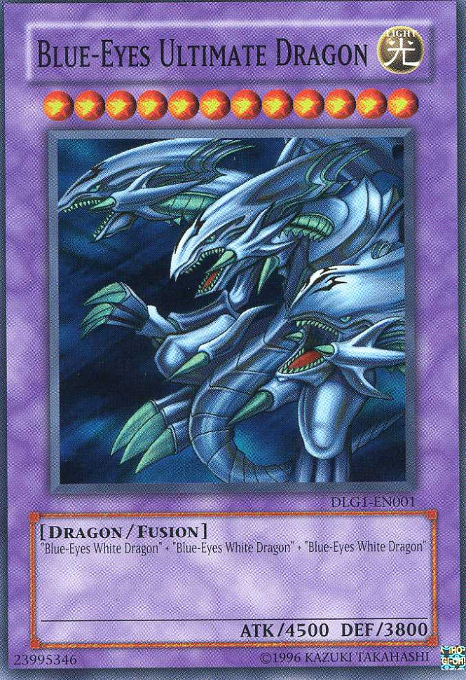 Blue-Eyes Ultimate Dragon [DLG1-EN001] Super Rare