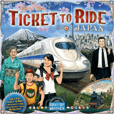 Ticket to Ride Japan and Italy
