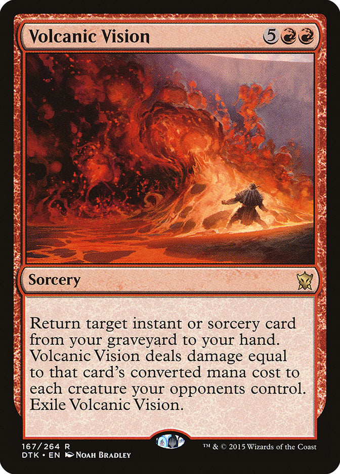 Volcanic Vision [Dragons of Tarkir]-1