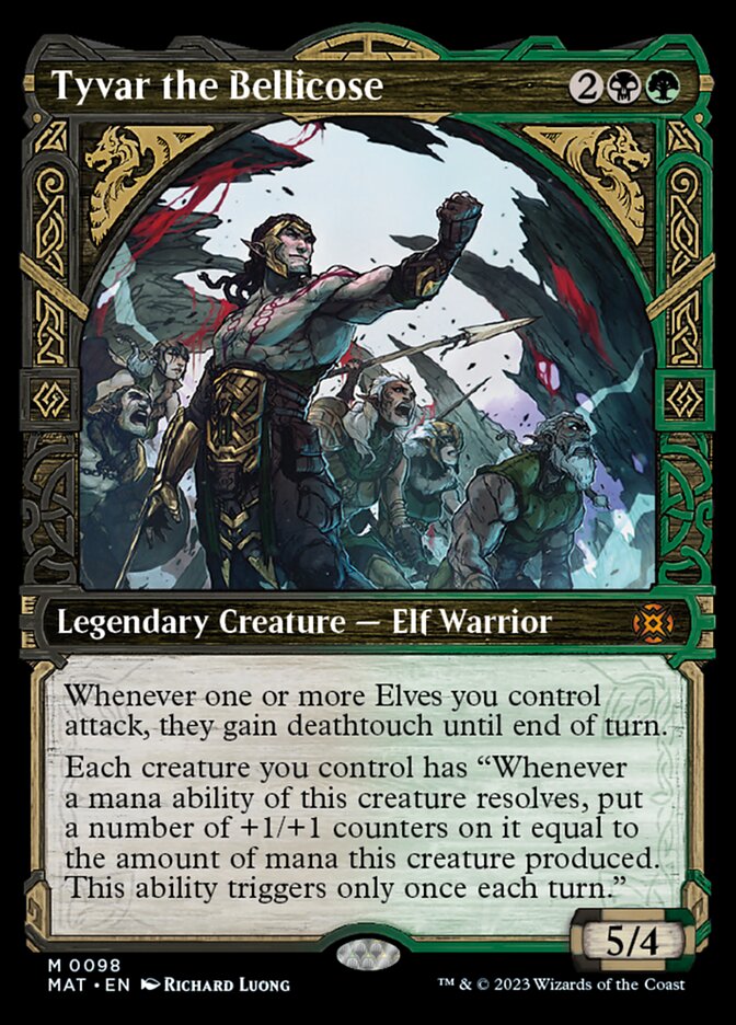 Tyvar the Bellicose (Showcase) [March of the Machine: The Aftermath]-1