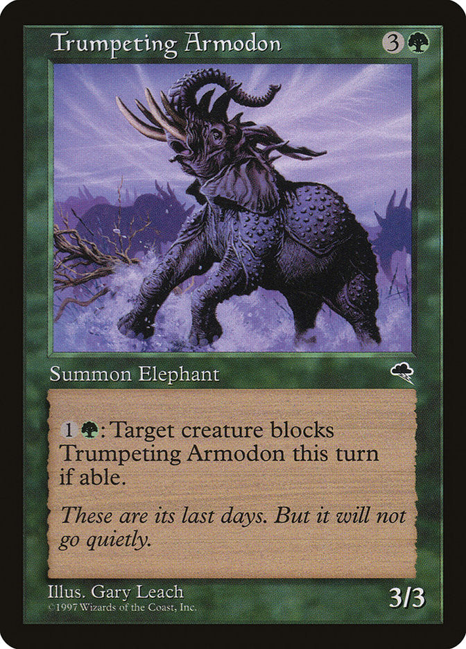 Trumpeting Armodon [Tempest]-1