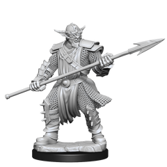 Critical Role Unpainted Miniatures Bugbear Fighter Male (2)-1