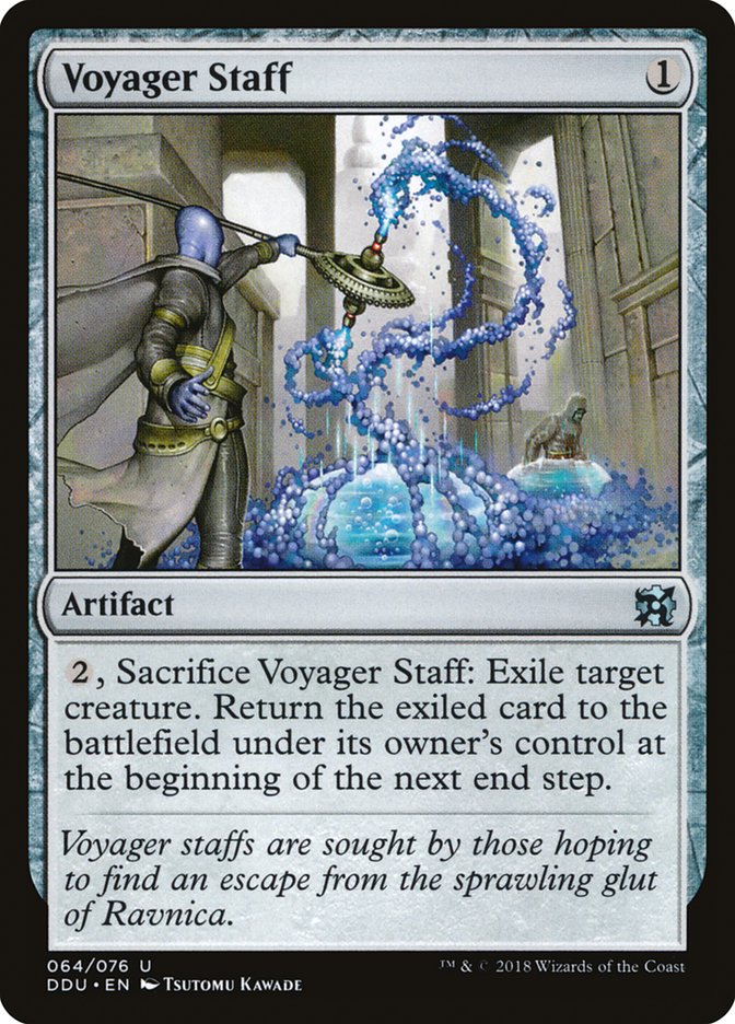 Voyager Staff [Duel Decks: Elves vs. Inventors]-1