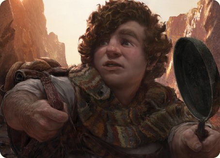 Sam, Loyal Attendant Art Card [The Lord of the Rings: Tales of Middle-earth Art Series]-1