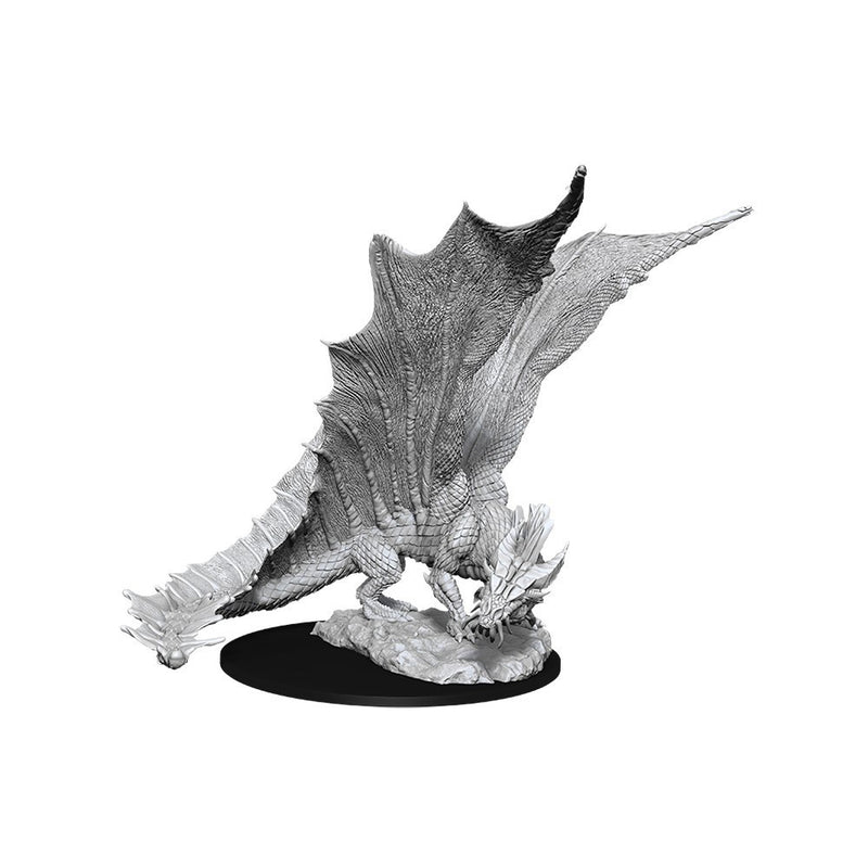 D&D Nolzurs Marvelous Unpainted Miniatures Young Gold Dragon-1
