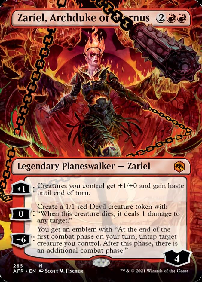 Zariel, Archduke of Avernus (Borderless) [Dungeons & Dragons: Adventures in the Forgotten Realms]-1