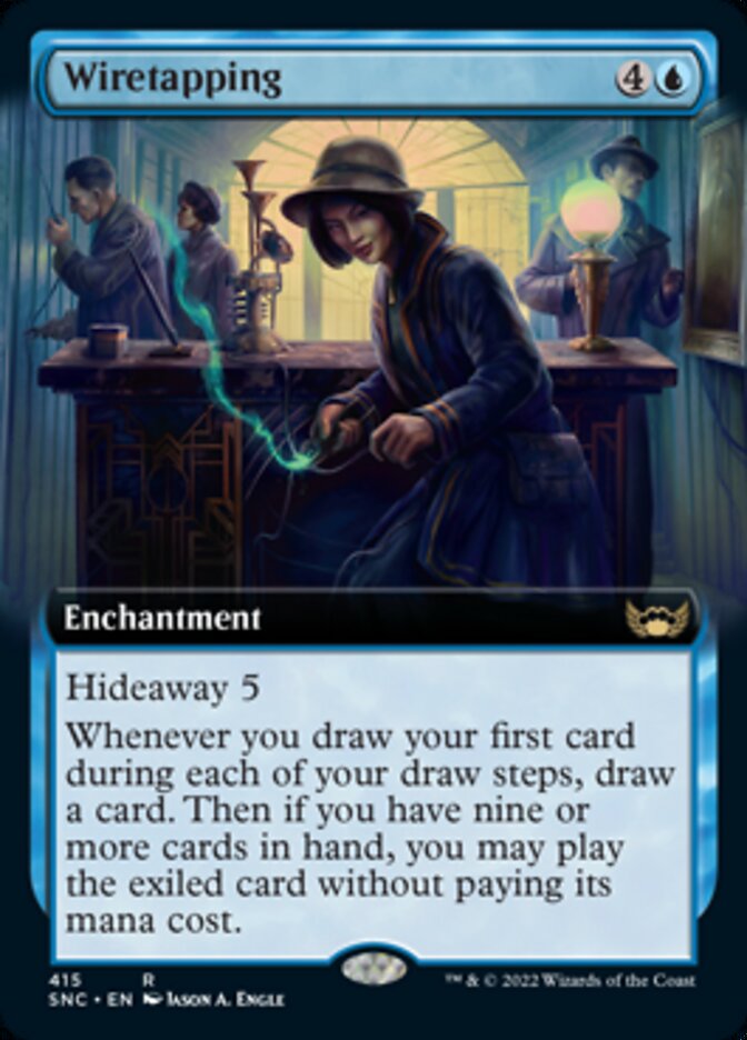 Wiretapping (Extended Art) [Streets of New Capenna]-1