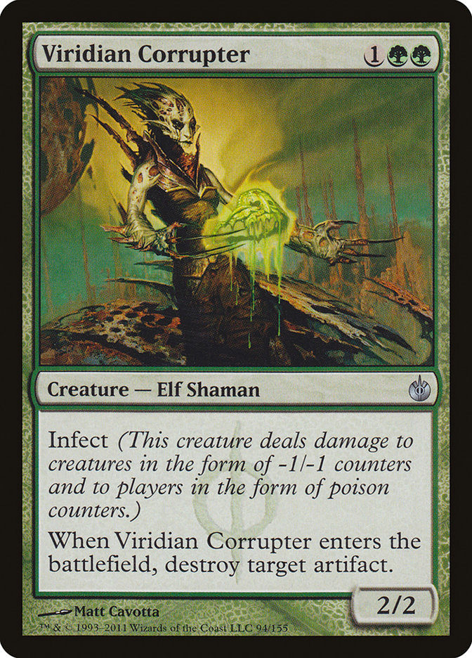 Viridian Corrupter [Mirrodin Besieged]-1