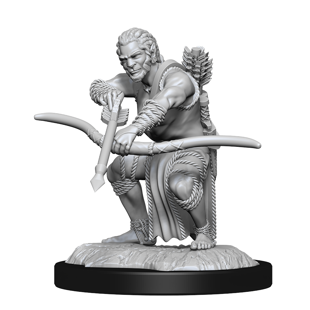 D&D Nolzurs Marvelous Unpainted Miniatures Shifter Wildhunt Ranger-1