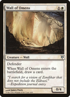 Wall of Omens [Duel Decks: Sorin vs. Tibalt]-1