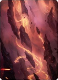 Mountain 1 Art Card [Zendikar Rising Art Series]-1