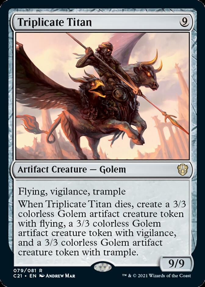 Triplicate Titan [Commander 2021]-1