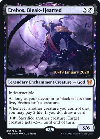 Erebos, Bleak-Hearted [Theros Beyond Death Promos]-1