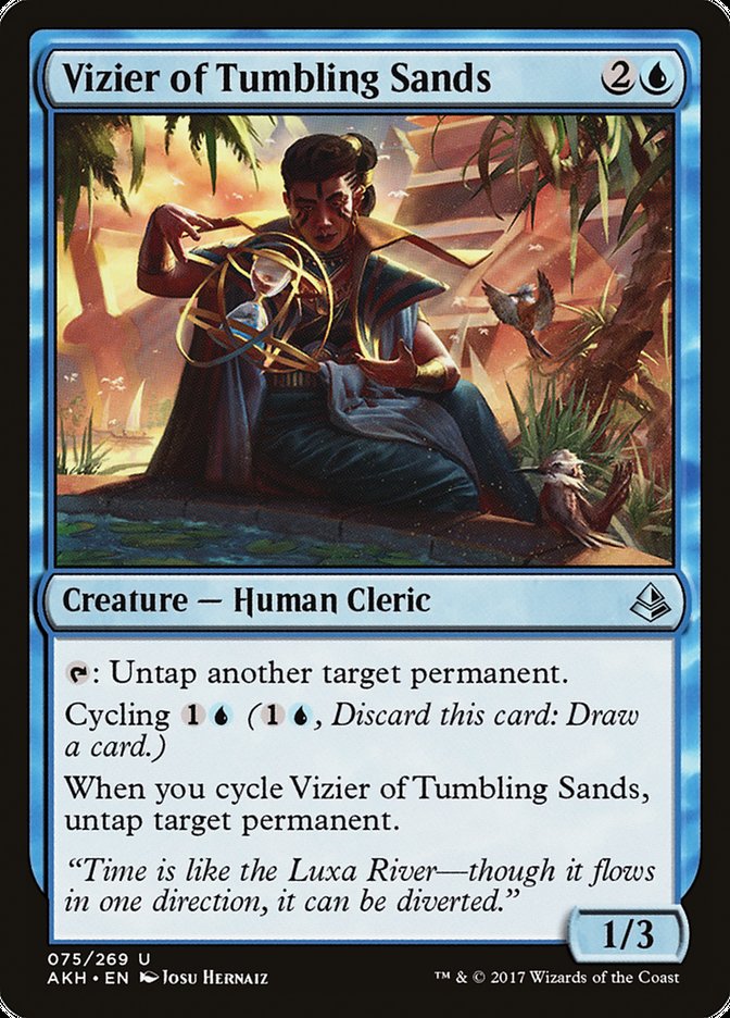 Vizier of Tumbling Sands [Amonkhet]-1