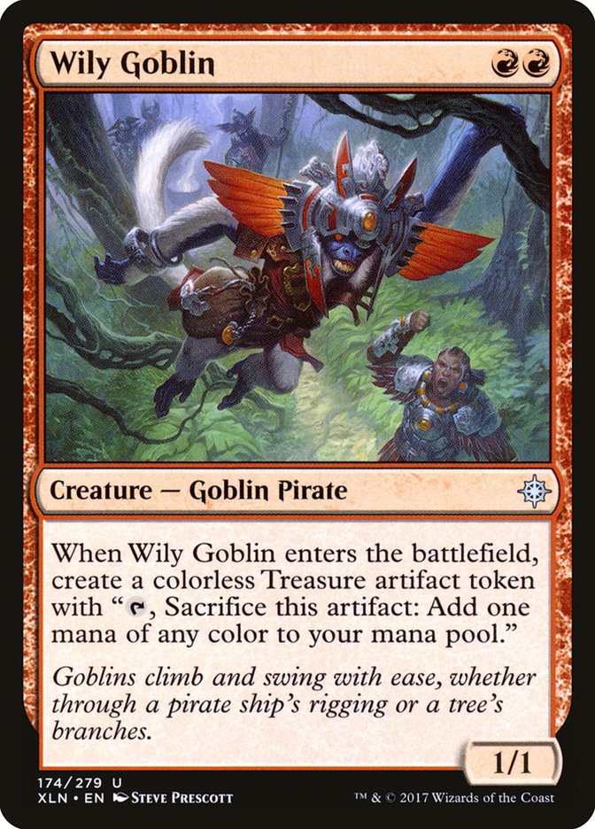 Wily Goblin [Ixalan]-1