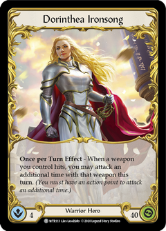 Dawnblade // Dorinthea Ironsong [U-WTR115 // U-WTR113] (Welcome to Rathe Unlimited)  Unlimited Normal-2