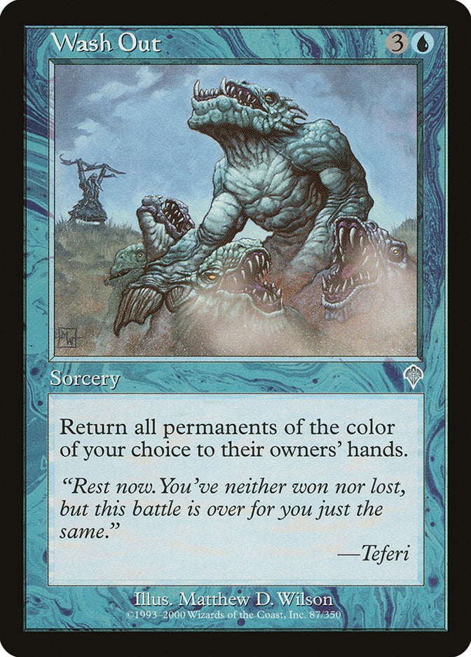 Wash Out [Invasion]-1