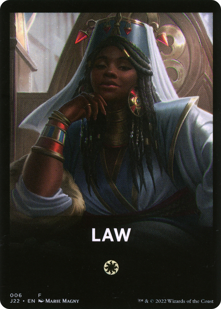 Law Theme Card [Jumpstart 2022 Front Cards]-1