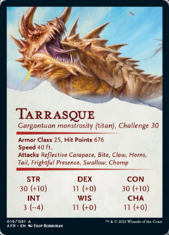 Tarrasque Art Card [Dungeons & Dragons: Adventures in the Forgotten Realms Art Series]-2