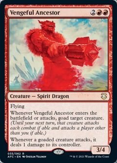 Vengeful Ancestor [Dungeons & Dragons: Adventures in the Forgotten Realms Commander]-1