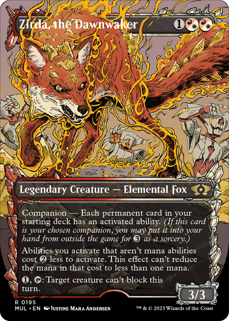 Zirda, the Dawnwaker (Halo Foil) [Multiverse Legends]-1