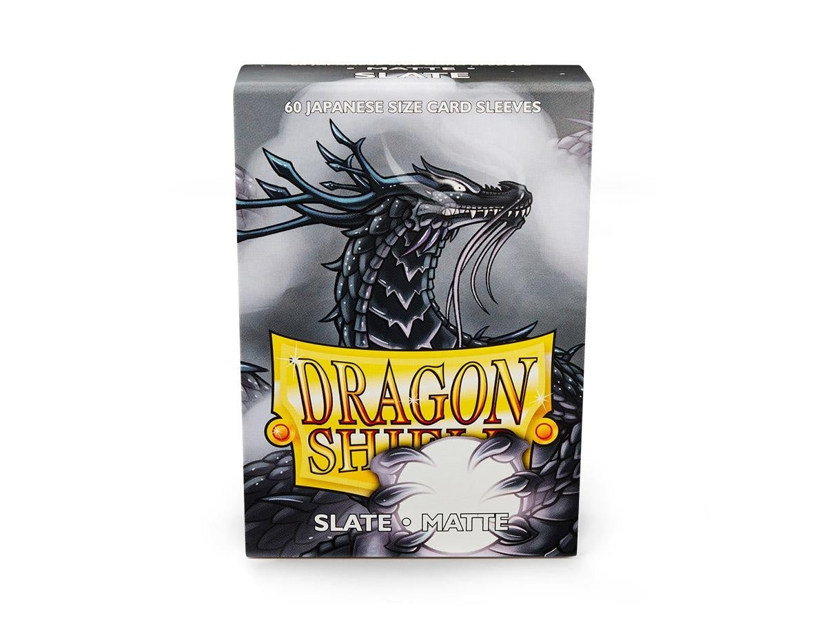 Sleeves - Dragon Shield Japanese - Box 60 - Slate Matte-1