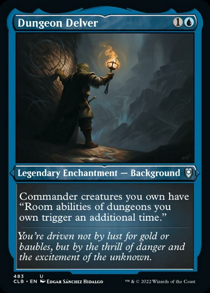 Dungeon Delver (Foil Etched) [Commander Legends: Battle for Baldur's Gate]-1