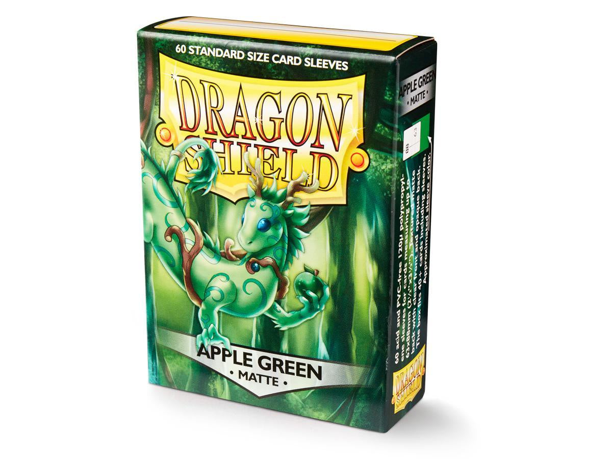 Sleeves - Dragon Shield - Box 60 - Matte Apple Green-1