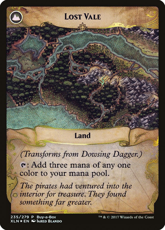 Dowsing Dagger // Lost Vale (Buy-A-Box) [Ixalan Treasure Chest]-2