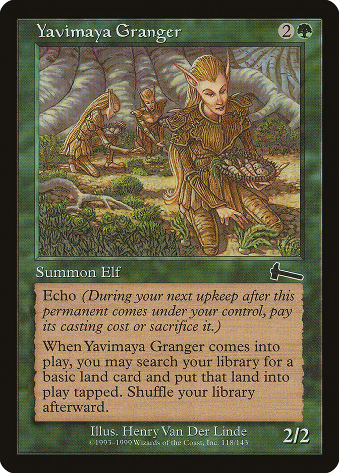 Yavimaya Granger [Urza's Legacy]-1