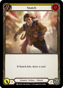 Snatch (Yellow) [U-WTR168] (Welcome to Rathe Unlimited)  Unlimited Rainbow Foil-1