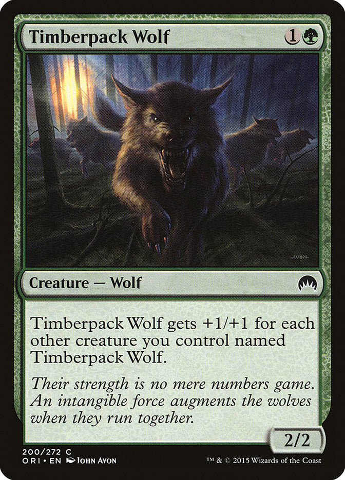 Timberpack Wolf [Magic Origins]-1