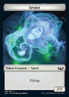 Treasure (014) // Spirit Double-Sided Token [Streets of New Capenna Tokens]-2