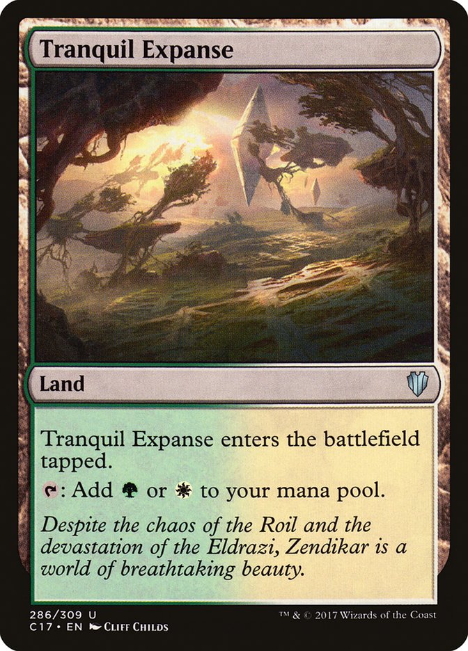 Tranquil Expanse [Commander 2017]-1