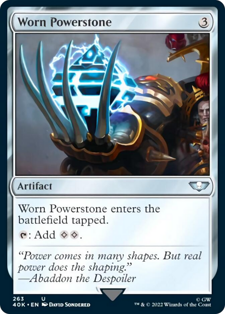 Worn Powerstone [Warhammer 40,000]-1
