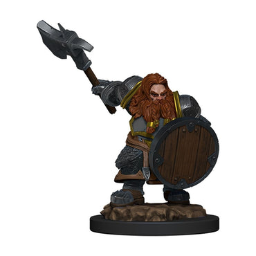 D&D Premium Painted Figures Dwarf Fighter Male